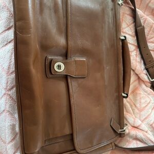Brown Leather Men's Bag